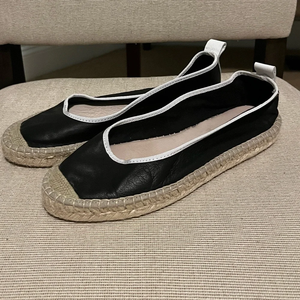 Saks Fifth Avenue Espadrille Flat - Picture 4 of 5